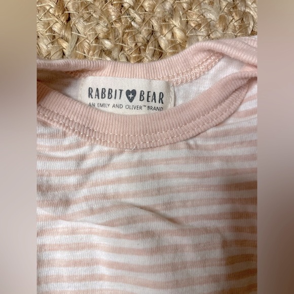3 Piece Rabbit and Bear Organic Cotton Set size 3-6 months - Picture 3 of 7